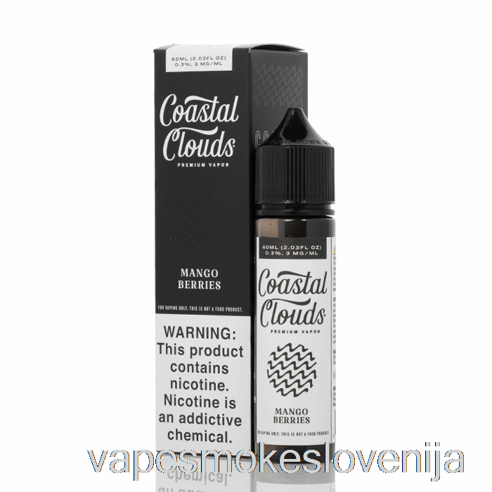 Vape Slovenija Mango Jagode - Obalni Oblaki Co. - 60 Ml 3 Mg
